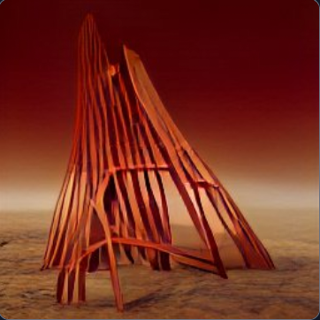 image generated with AI craiyon prompt photorealistic high definition Tatlin Tower and Tower of Babel abstract